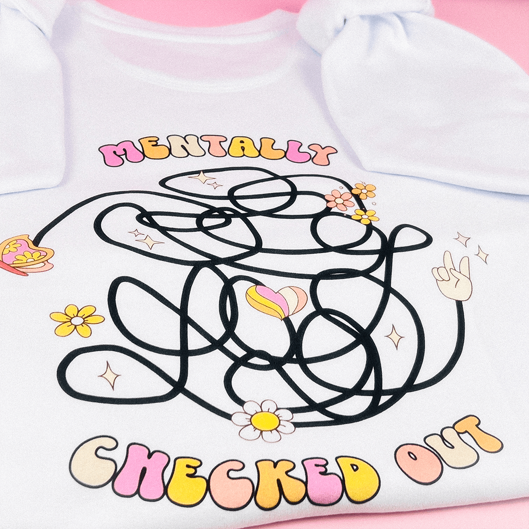 MENTALLY CHECKED OUT Sweater