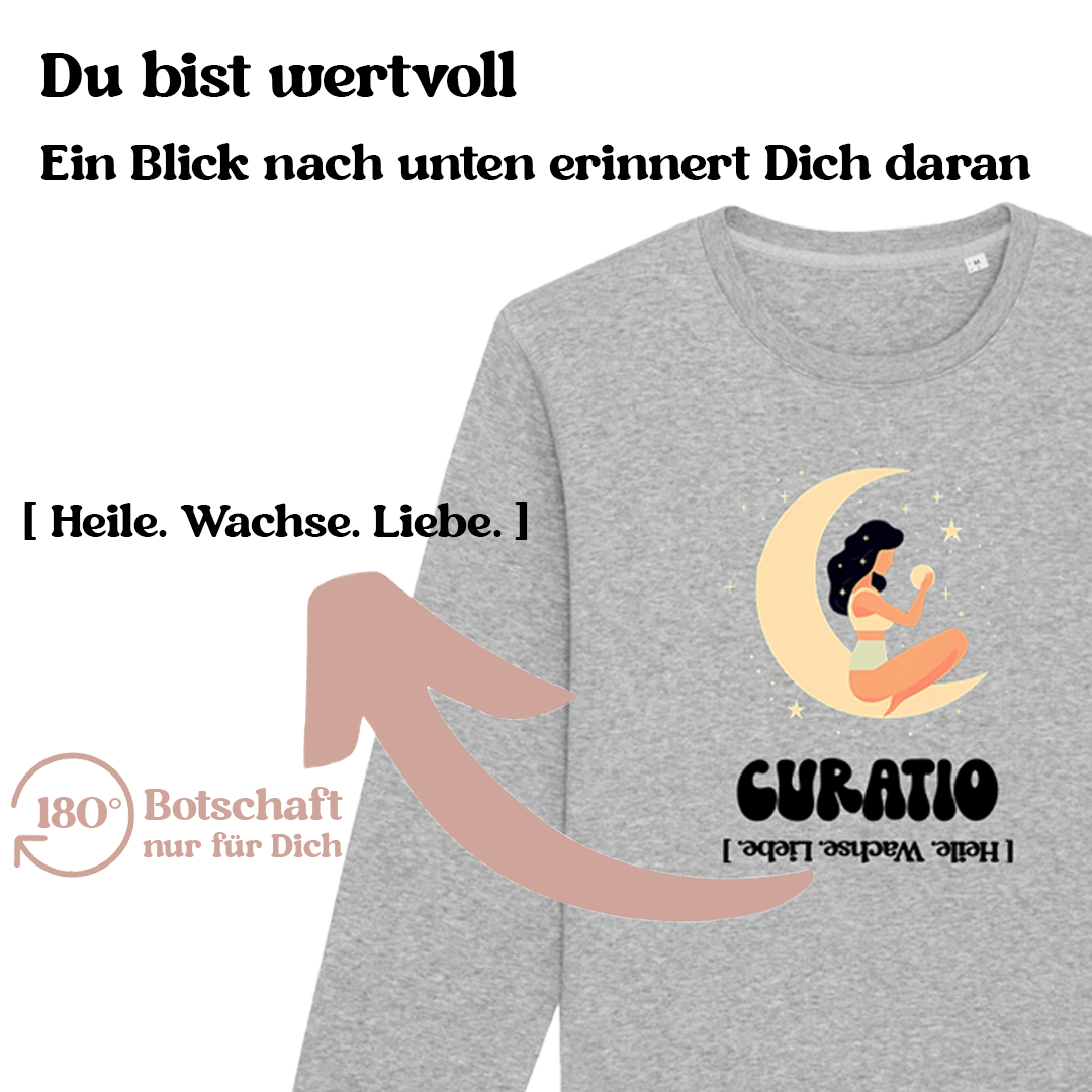 Curatio (Heile.Wachse.Liebe) Sweatshirt